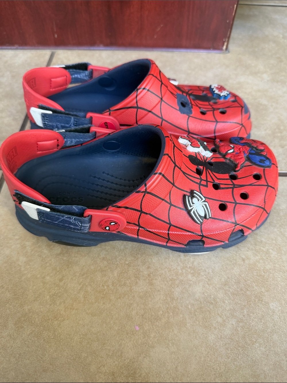 Marvel Red Spider-Man Kids Crocs